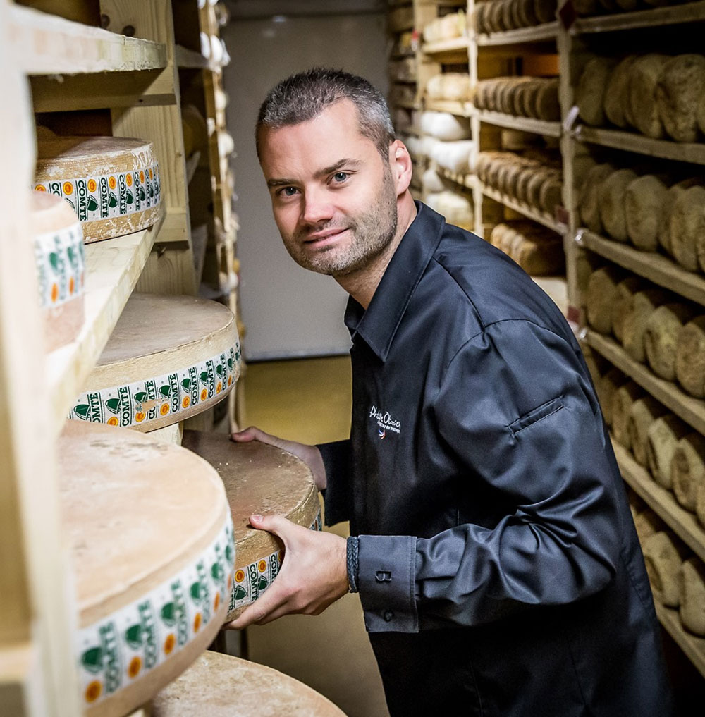 Réalisation Fromageries Philippe Olivier : Romain OLIVIER